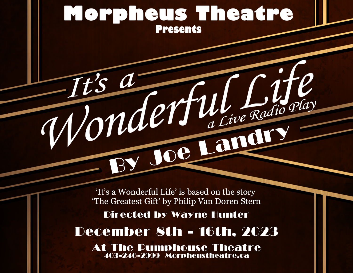 It's A Wonderful Life: A Live Radio Play - Morpheus Theatre